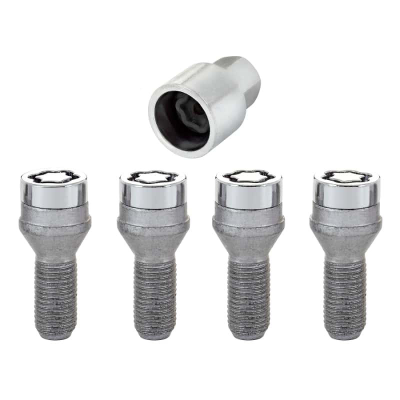 McGard — McGard Wheel Lock Bolt Set - 4pk. (Cone Seat) M14X1.5 / 17mm Hex / 27.5mm Shank Length - Chrome
WHEEL LOCK SET - view 5