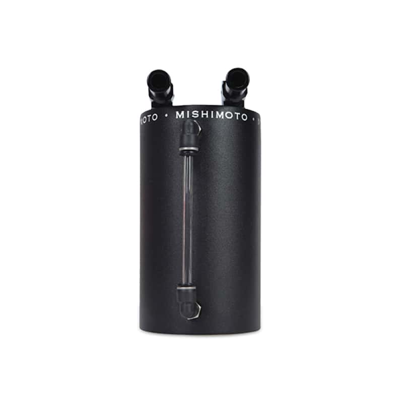Mishimoto — Mishimoto Large Aluminum Oil Catch Can - Wrinkle Black - view 5