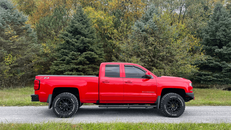 Fishbone Offroad — Fishbone Offroad 07-18 Chevrolet Silverado 1500/2500/3500 Double Cab Oval Side Steps -Black Textured - view 7