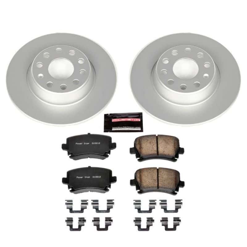 PowerStop — Power Stop 06-09 Audi A3 Rear Z23 Evolution Sport Coated Brake Kit - view 1