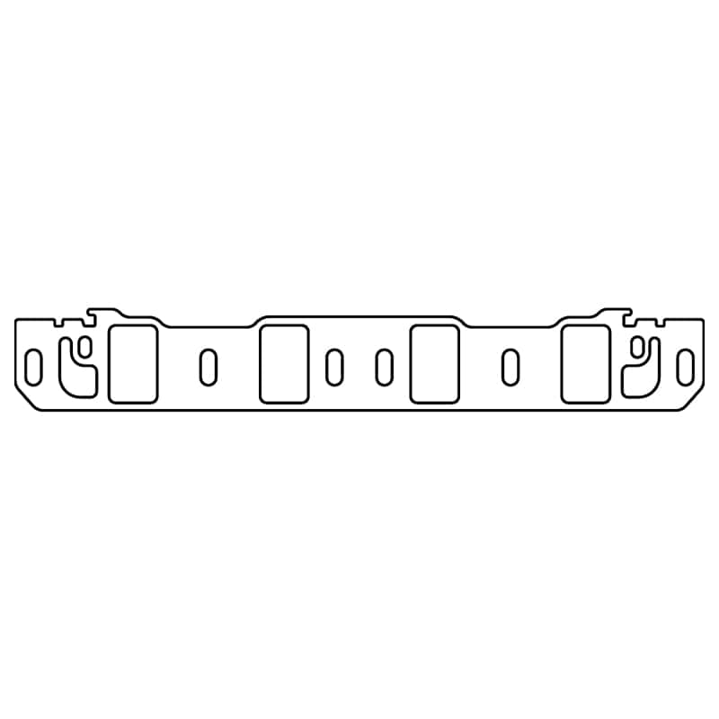 Cometic Gasket — Cometic Ford Windsor .060in Fiber Intake Mani Gasket Set-1.400in x 2.250in Rectangle Port
Intake Gasket Set - view 2