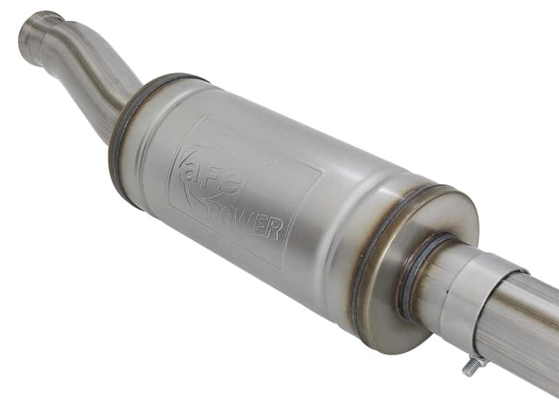 aFe — aFe Rock Duster 3in 409 SS Cat-Back Turn-Down Exhaust 2018+ Jeep Wrangler (JL) V6 3.6L
Turn-Down Exhaust - view 3