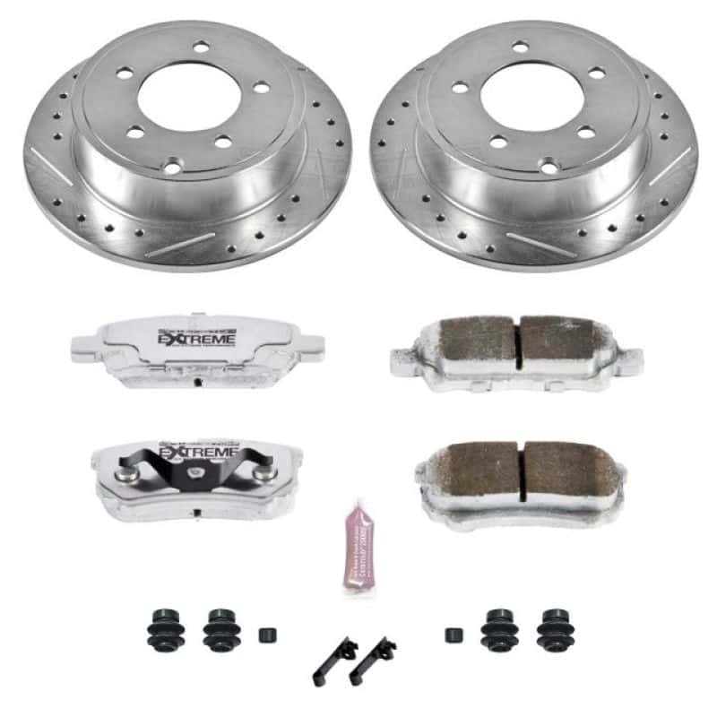 PowerStop — Power Stop 11-14 Chrysler 200 Rear Z26 Street Warrior Brake Kit - view 1