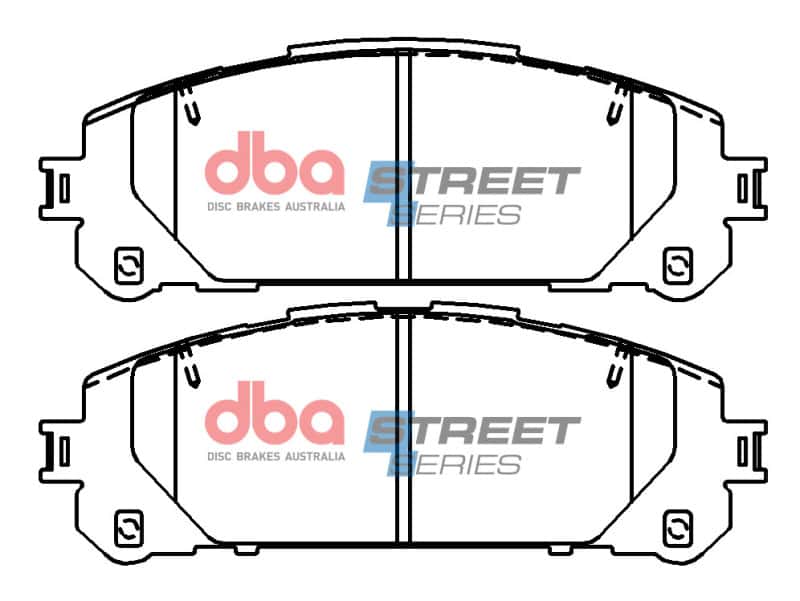 DBA — DBA 20-22 Toyota Highlander Front Street Series Brake Pads
Brake Pad - view 2
