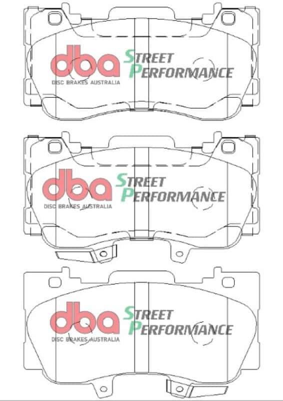 DBA — DBA 08/14-06/18 Ford Mustang 2.3 Ecoboost SP500 Brake Pads
Brake Pad - view 2