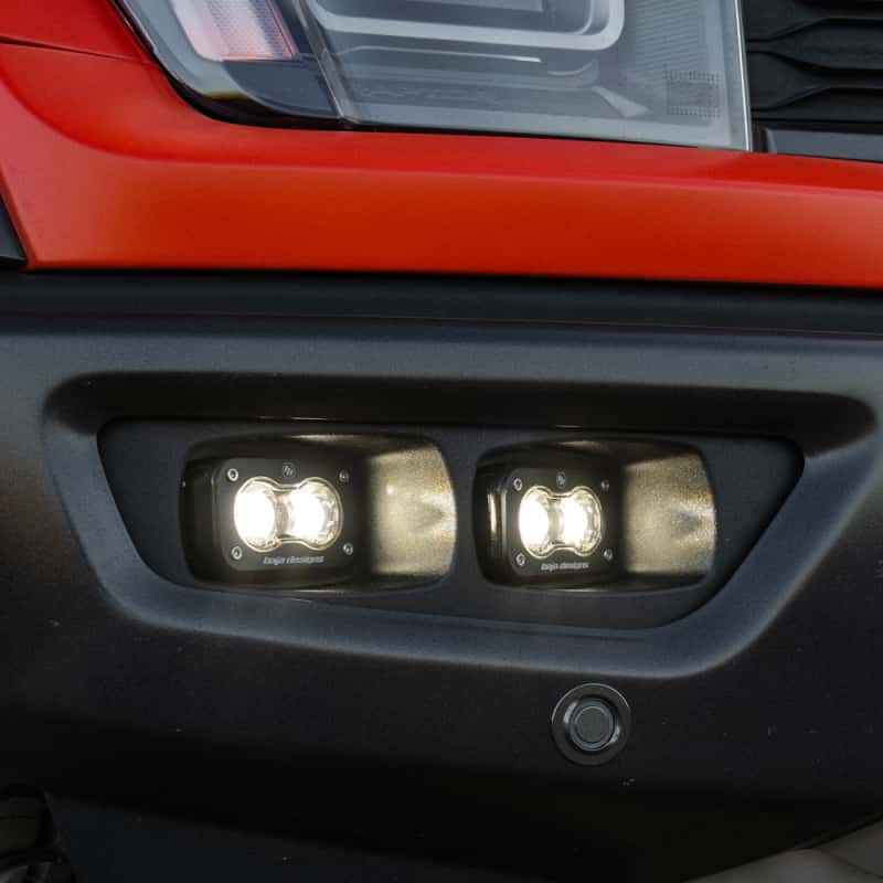 Baja Designs — Baja Designs 2022+ Toyota Tundra S2 SAE OEM Fog Light Replacement Kit - Clear - view 5