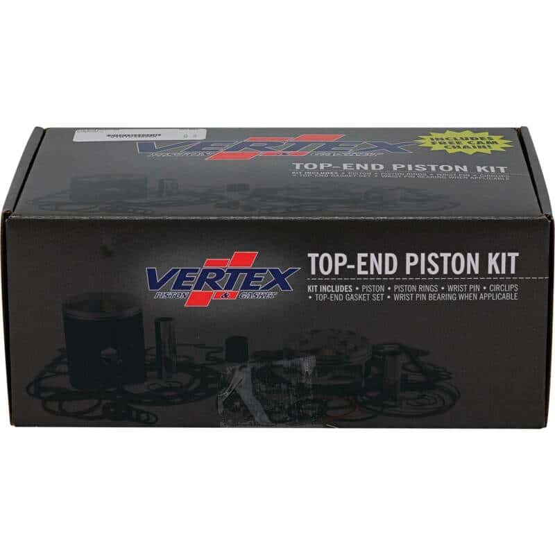 Vertex Pistons — Vertex Piston 15-16 Kawasaki KX 250 F 250cc Forged Replica Top-End Piston Kit 13.8:1 Comp. - view 4