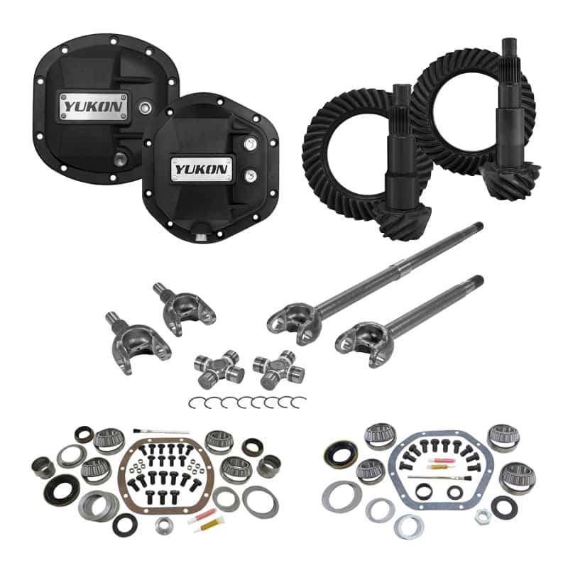 Yukon Gear & Axle — Yukon Master Overhaul Kit Stage 3 Jeep Re-Gear Kit w/Covers Front Axles for Dana 30/44 4.88 Ratio
Stage 3 Re-Gear Kit - view 1