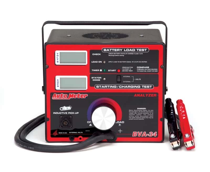 AutoMeter — Autometer Charging System Analyzer / Battery Tester
CHRG SYS & BATT TSTR - view 6