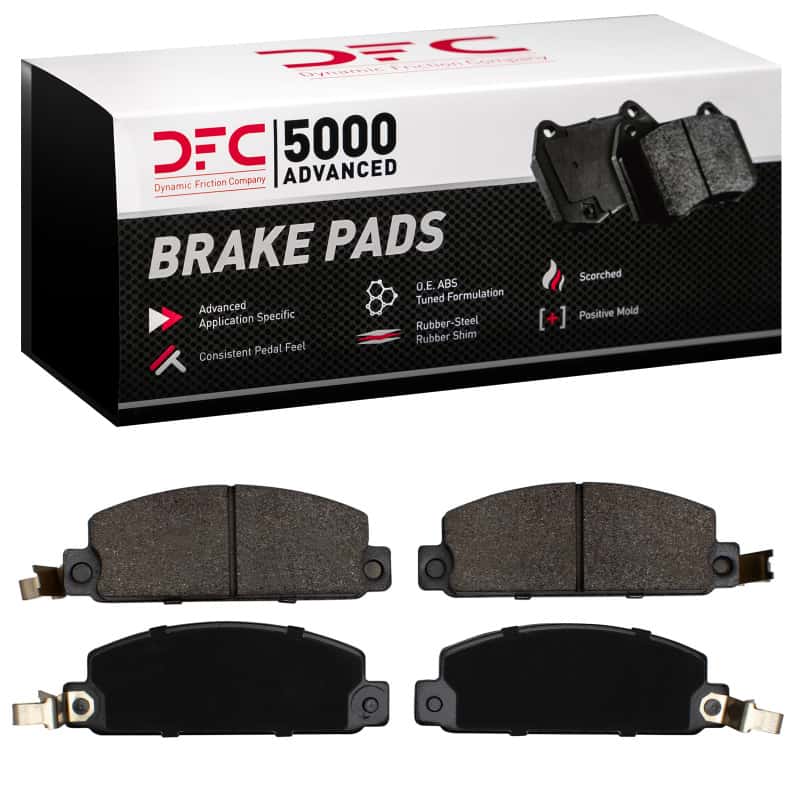 DFC — DFC 76-80 Chevrolet LUV Front 5000 Advanced Semi Metallic Brake Pads
DFC Brake Pad Set - view 1