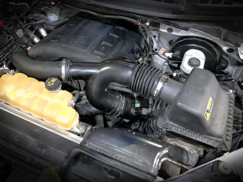 aFe — aFe 15-16 Ford F150 V6 3.5L Turbo Inlet Pipes - Black
Turbo Inlet - view 9