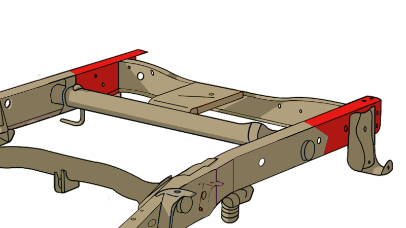 RustBuster — Rustbuster Rear Frame Section - view 2