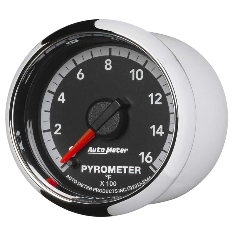 AutoMeter — Autometer Gen4 Dodge Factory Match 52.4mm Full Sweep Electronic 0-1600 Deg F EGT/Pyrometer Gauge
2-1/16" PYROMETER, 0 - view 7