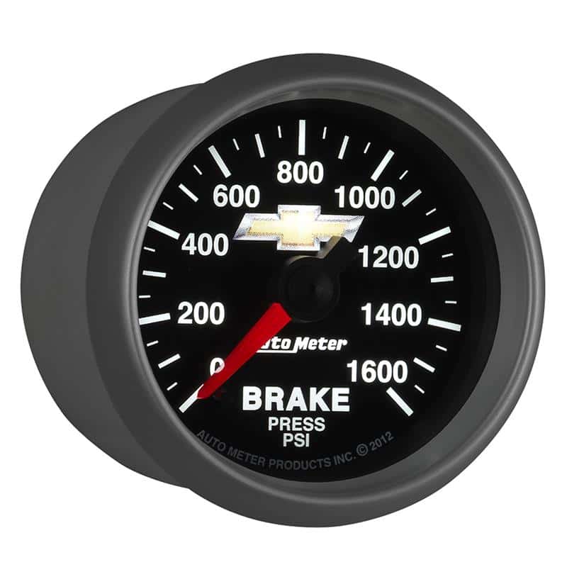 AutoMeter — Autometer Performance Parts 52mm 0-1600 PSI Brake Pressure COPO Camaro Gauge Pack
GA 2" BRAKEP COPO - view 7