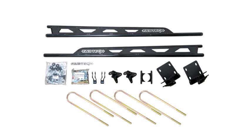 Fabtech — Fabtech 2023+ Ford F250/F350 4WD Super Duty Floating Rear Traction Bar System - view 1