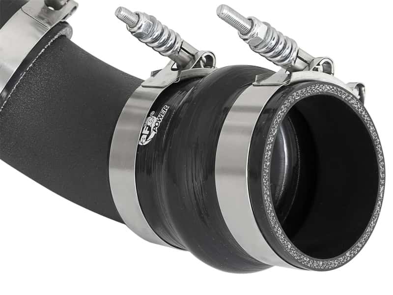 aFe — aFe BladeRunner 3in/3-1/2in Black Intercooler Tubes Hot/Cold 2017 GM Diesel Trucks V8 6.6L (td) L5P
Charge Pipe Kit - view 3