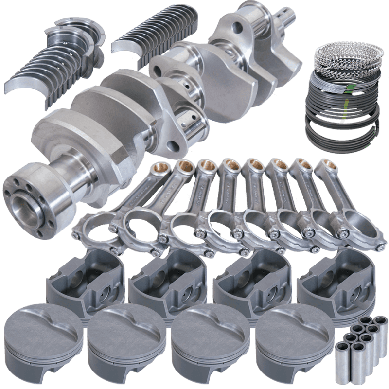 Eagle — Eagle Chevy LT1 350 1Pc 3.750in Crank 6.000in I-Beam Rods -5cc 4.060in Pistons Rotating Assembly
Pro Street Assembly - view 1