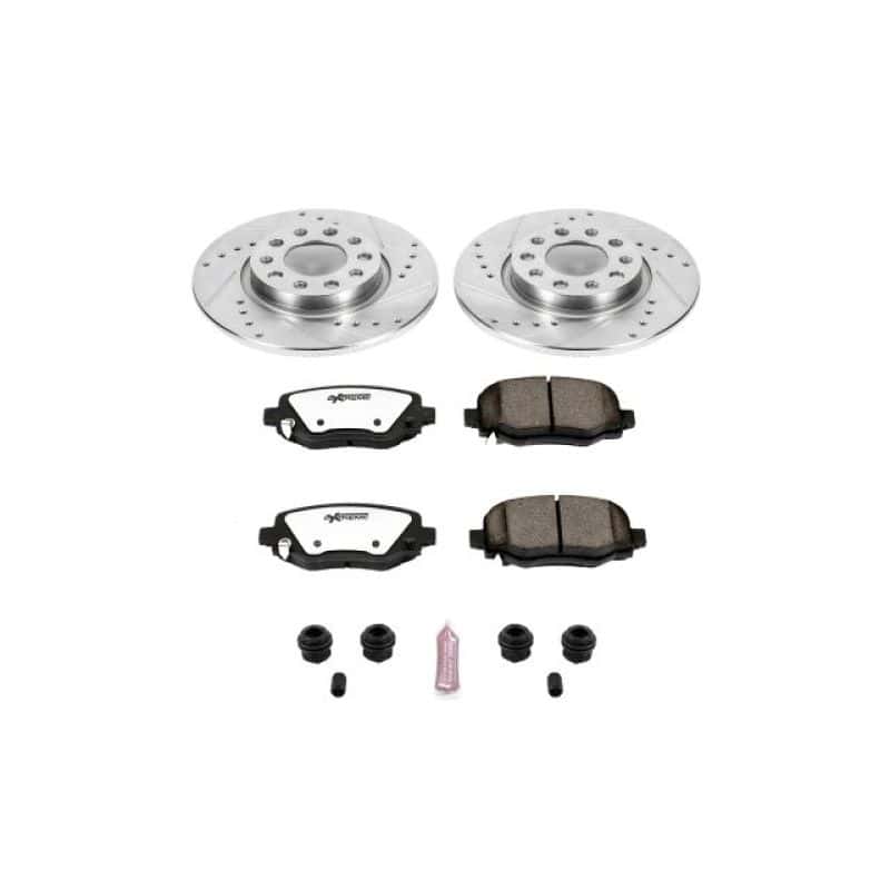 PowerStop — Power Stop 15-17 Chrysler 200 Rear Z36 Truck & Tow Brake Kit - view 1
