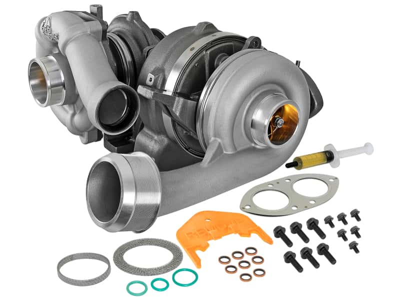 aFe — aFe BladeRunner Street Series Turbocharger Ford Diesel Trucks 08-10 V8-6.4L (td)
Turbocharger - view 6