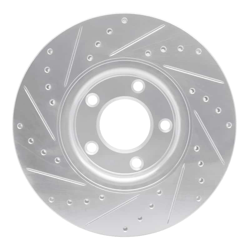 R1 Concepts — R1 04-15 Mazda 3 Front Right Drilled & Slotted Silver Brake Rotor
R1 Brake Rotor Drill - view 5