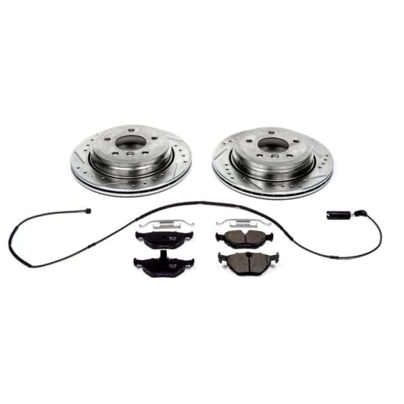 PowerStop — Power Stop 01-05 BMW 325xi Rear Z23 Evolution Sport Brake Kit - view 1