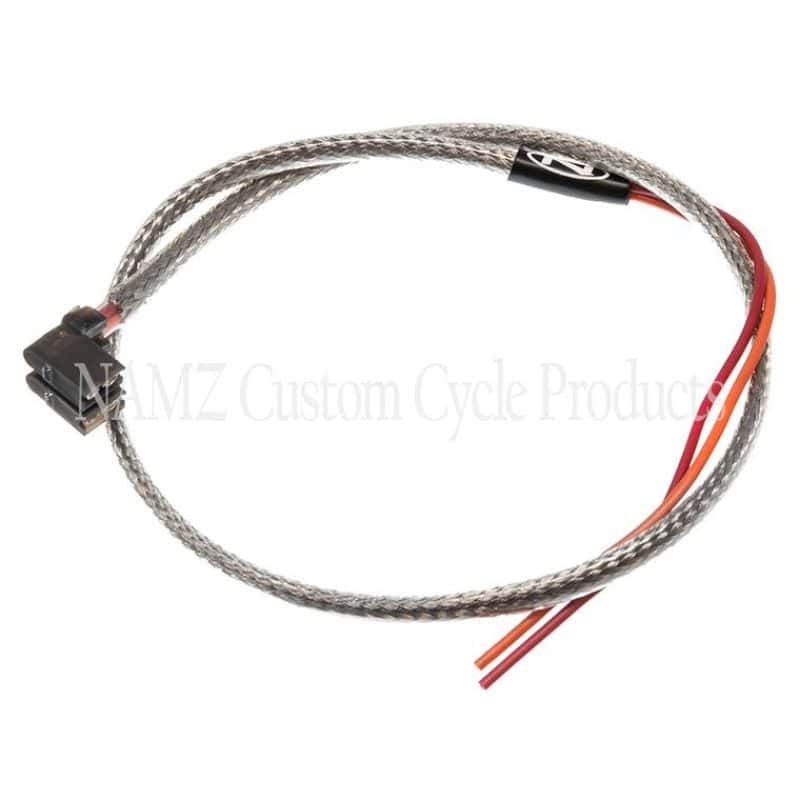 NAMZ — NAMZ Brake Switch Harness (SS Braided & Clear Coated) - view 1