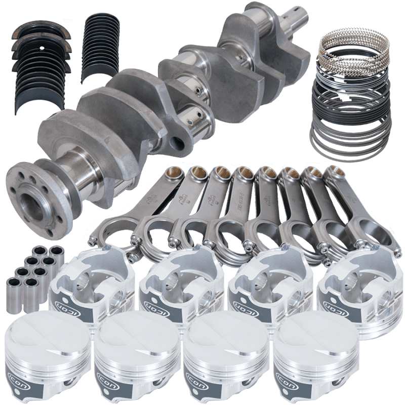 Eagle — Eagle Chevy 454 4.000in Crank 6.135in H-Beam 18cc Closed Chamber 4.250in Pistons Rotating Assembly
Competition Assembly - view 1
