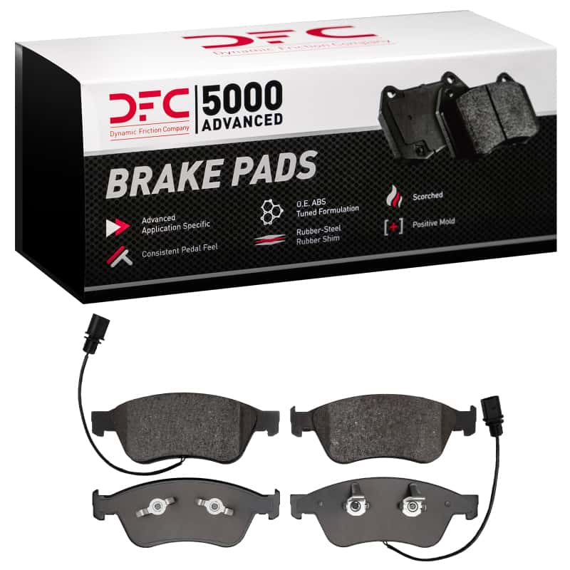 DFC — DFC 04-11 Audi S8 Front 5000 Advanced Low Metallic Brake Pads
DFC Brake Pad Set - view 4