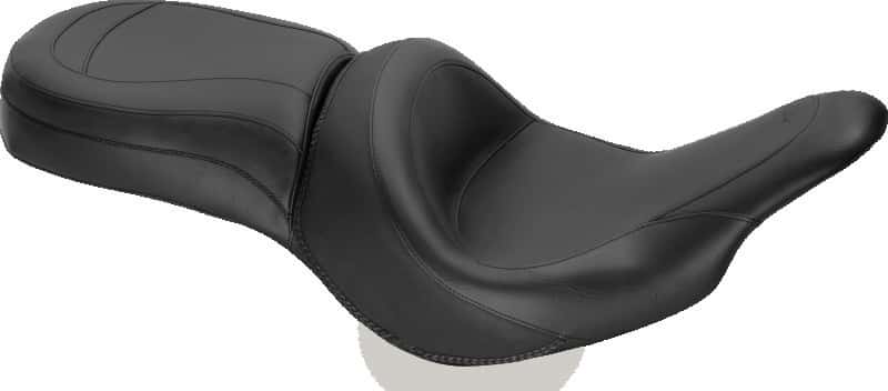Mustang Motorcycle — Mustang 11-19 Kawasaki Vulcan 1700 Vaquero Standard Touring 1PC Seat - Black - view 3