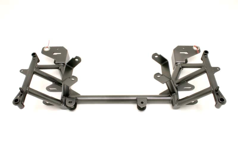 BMR Suspension — BMR 98-02 4th Gen F-Body K-Member w/ LS1 Motor Mounts and STD. Rack Mounts - Black Hammertone
K-member - view 1