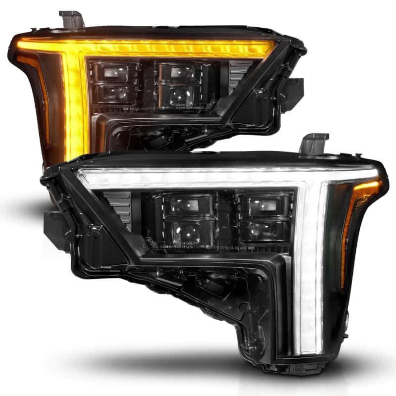 ANZO — ANZO 22-24 Toyota Tundra (w/Factory LED Refl.) Z-Series Full LED Proj Headlights - Driver Side ONLY - view 9