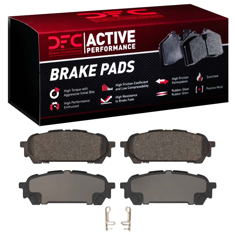 DFC — DFC 03-08 Saab 9-2X Rear Active Performance Pads - Low Metallic
DFC Brake Pad Set - view 1