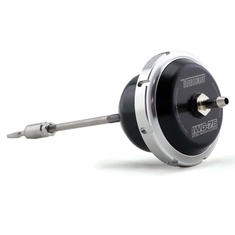 Turbosmart — Turbosmart IWG75 15+ Ford Mustang 2.3L 14PSI Black Internal Wastegate Actuator for Turbonetics NXT
Wastegate - view 1