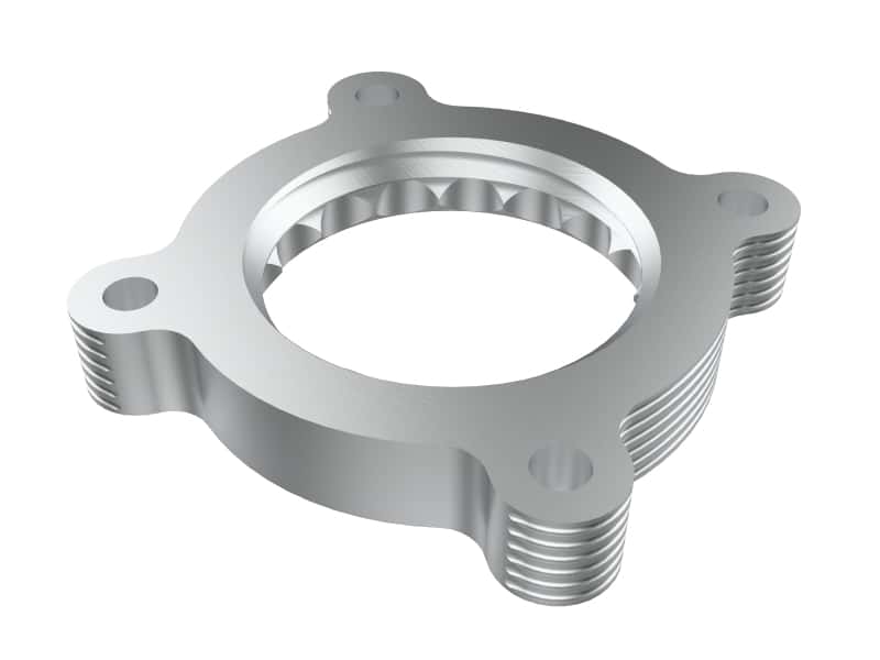aFe — aFe 21-23 Subaru Crosstrek Silver Bullet Throttle Body Spacer Kit
Throttle Body Spacer - view 3