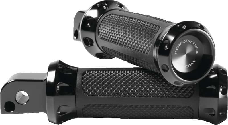 Performance Machine — Performance Machine Footpegs Overdrive Passenger - Black Ano - view 2