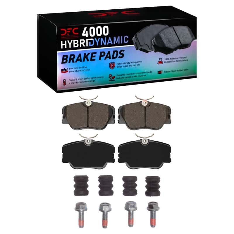 DFC — DFC 84-95 Mercedes-Benz 300CE Front 4000 HybriDynamic Brake Pads and Hardware Kit
DFC Brake Pad Set - view 1