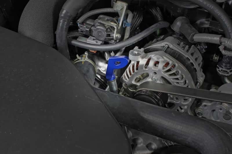 Perrin Performance — PERRIN 15-25 Subaru WRX & 13-26 BRZ/FR-S/86/GR86 Dipstick Handle P Style - Blue - view 5