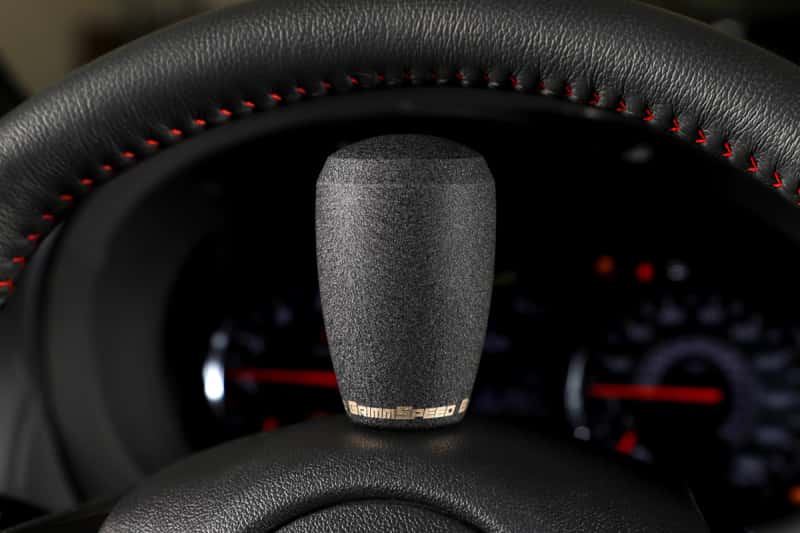 GrimmSpeed — GrimmSpeed Shift Knob Stainless Steel - Subaru 5 Speed and 6 Speed Manual Transmission - Black - view 10