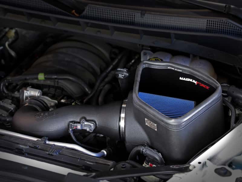 aFe — aFe Magnum FORCE Stage-2 Pro 5R Cold Air Intake System 2019 GM Silverado/Sierra V8 6.2L
Magnum FORCE Intake - view 6