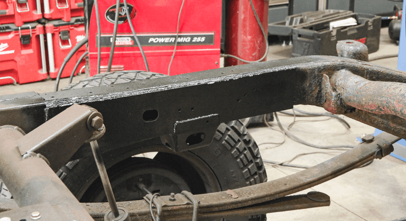 RustBuster — Rust Buster 07-18 Chevy Silverado/GMC Sierra Over Axle Frame Repair Kit - Right - view 6