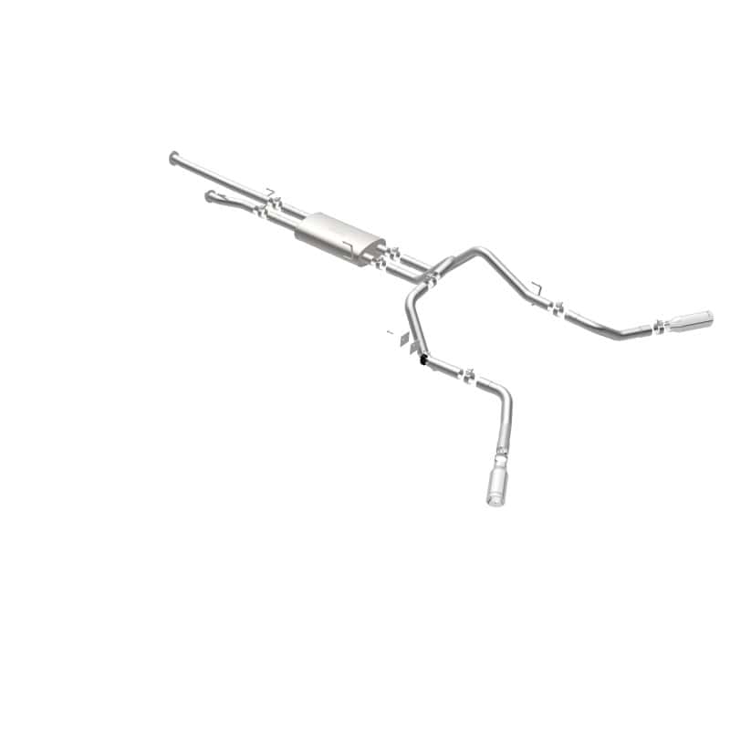 Magnaflow — MagnaFlow Cat-Back 10-15 Toyota Tundra SC LB / CC SB 4.6L/5.7L V8 SS 2.5 Dual Split Rear 4in Tip
Cat-Back - view 19