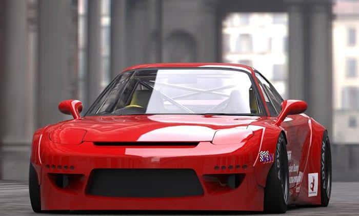 GReddy — GReddy 92-02 Mazda RX-7 Rocket Bunny FD3S Duck-Tail Wing V2 - view 3