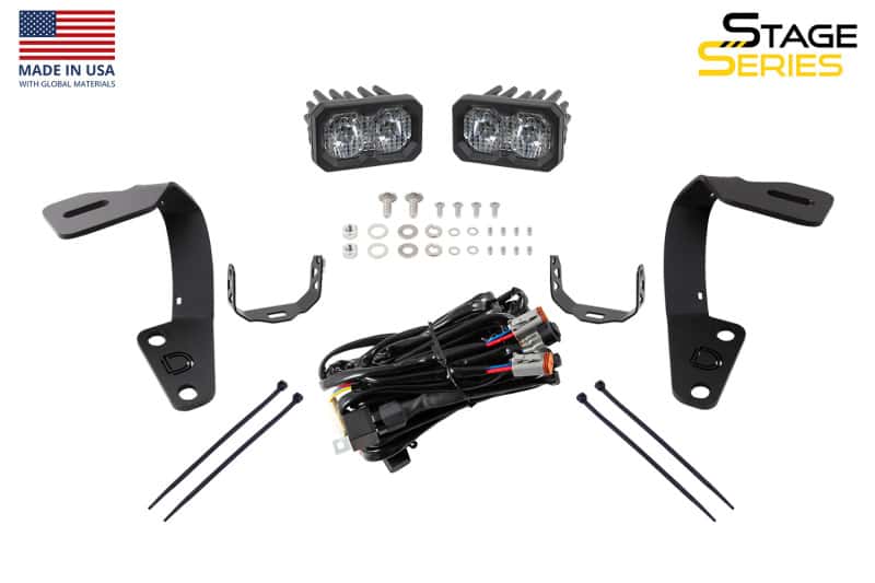 Diode Dynamics — Diode Dynamics 10-21 Toyota 4Runner SS3 LED Ditch Light Kit - Pro White Combo - view 6
