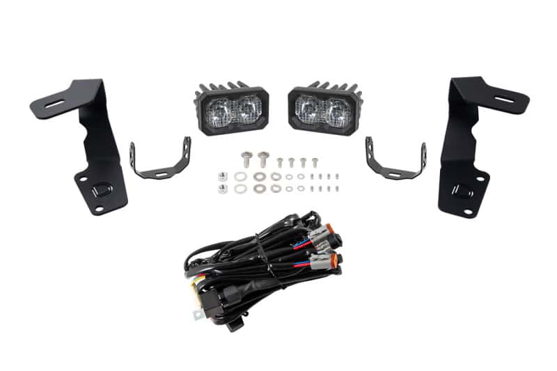 Diode Dynamics — Diode Dynamics 15-21 Subaru WRX/STi Pro Stage Series 2in LED Ditch Light Kit - White Combo - view 3