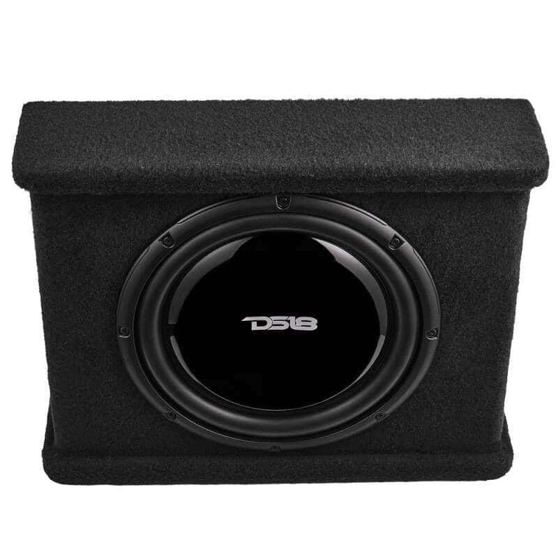 DS18 — DS18 Single 12in Shallow Subwoofer and Enclosure 350 Watts RMS Sealed Black Carpet - view 5