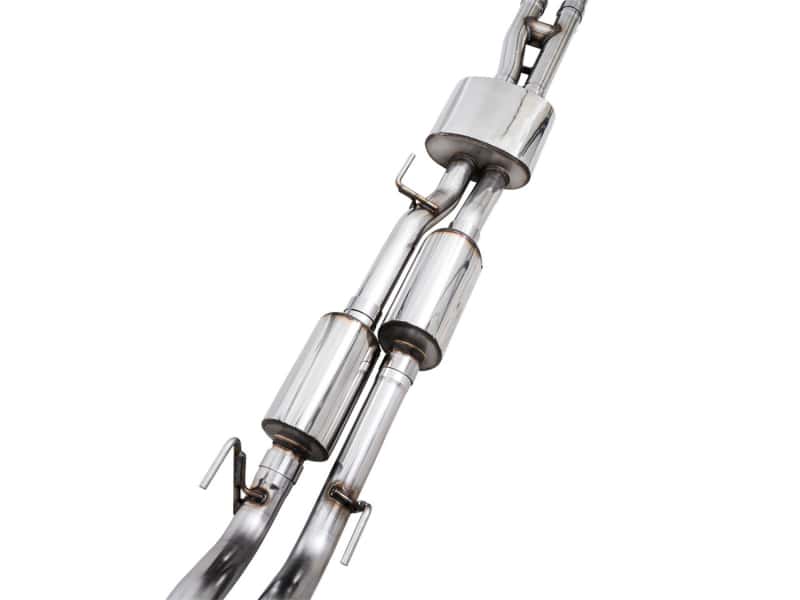 AWE Tuning — AWE 16-22 Toyota Tacoma 0FG Catback Exhaust w/ BashGuard - Dual Diamond Black Tips
0FG Catback - view 18