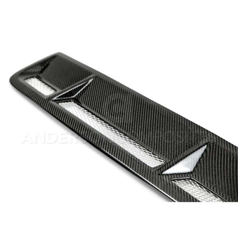 Anderson Composites — Anderson Composites 10-14 Ford Mustang/Shelby GT500 Hood Vents - view 5