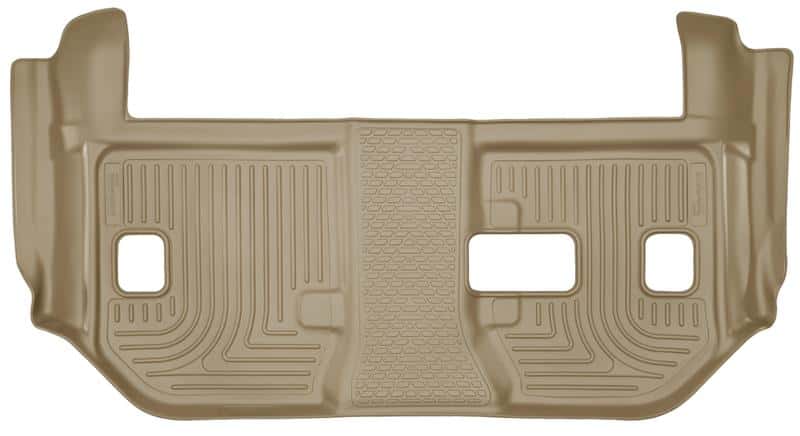 Husky Liners — Husky Liners 2015 Chevy/GMC Suburban/Yukon XL WeatherBeater Tan 3rd Seat (Bench 2nd) Floor Liner - view 2