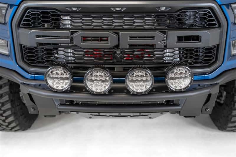Addictive Desert Designs — Addictive Desert Designs 17-20 Ford Raptor Pro Bolt-On Front Bumper - Hammer Black
Bumper Light Hoop
Accessory - view 4