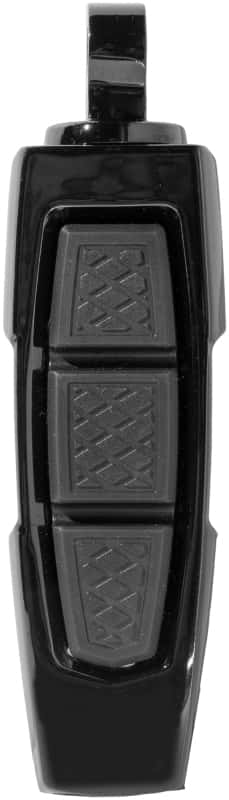 Kuryakyn — Kuryakyn Enygma Pegs With Adapter- Gloss Black - view 2